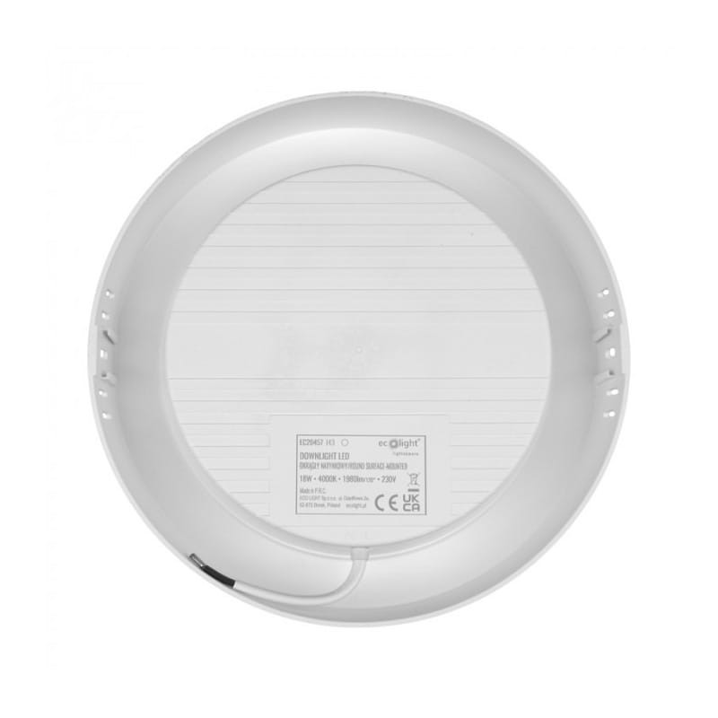 Panel LED 18W natynkowy okrągły biały neutralny 4000K_3