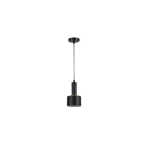 Lampa sufitowa wisząca 1xE27 Tema czarna