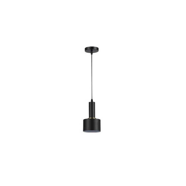 Lampa sufitowa wisząca 1xE27 Tema czarna