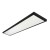Panel LED LEDline LITE 2in1 40W 4000K 4000lm Backlit natynkowy 295x1195mm czarny