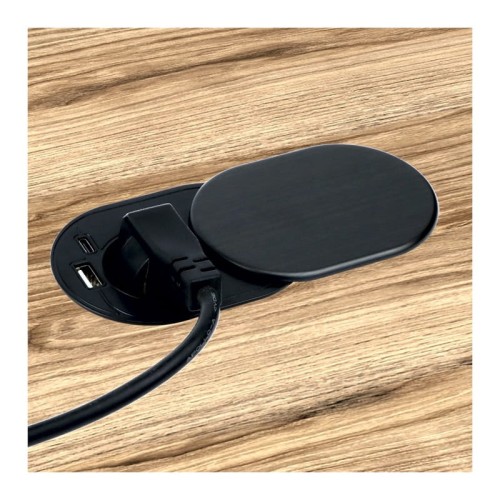 Gniazdo meblowe Slide Box z USB A+C wpuszczane do blatu