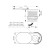 Gniazdo meblowe Slide Box z USB A+C wpuszczane wymiary