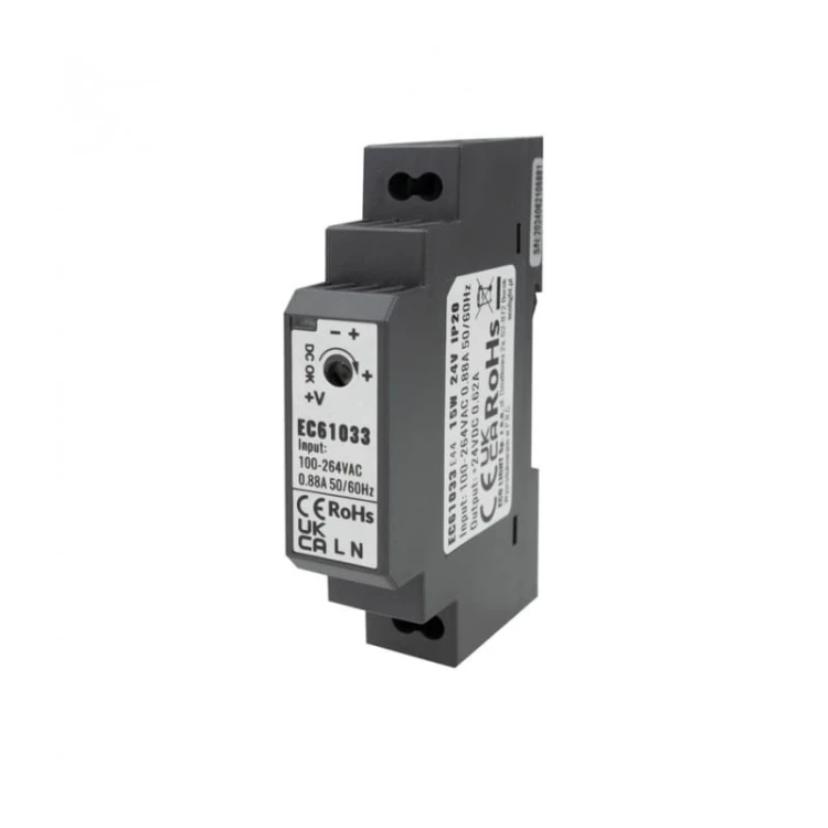 Zasilacz LED 15W 24V DC 0,62A na szynę DIN Premium