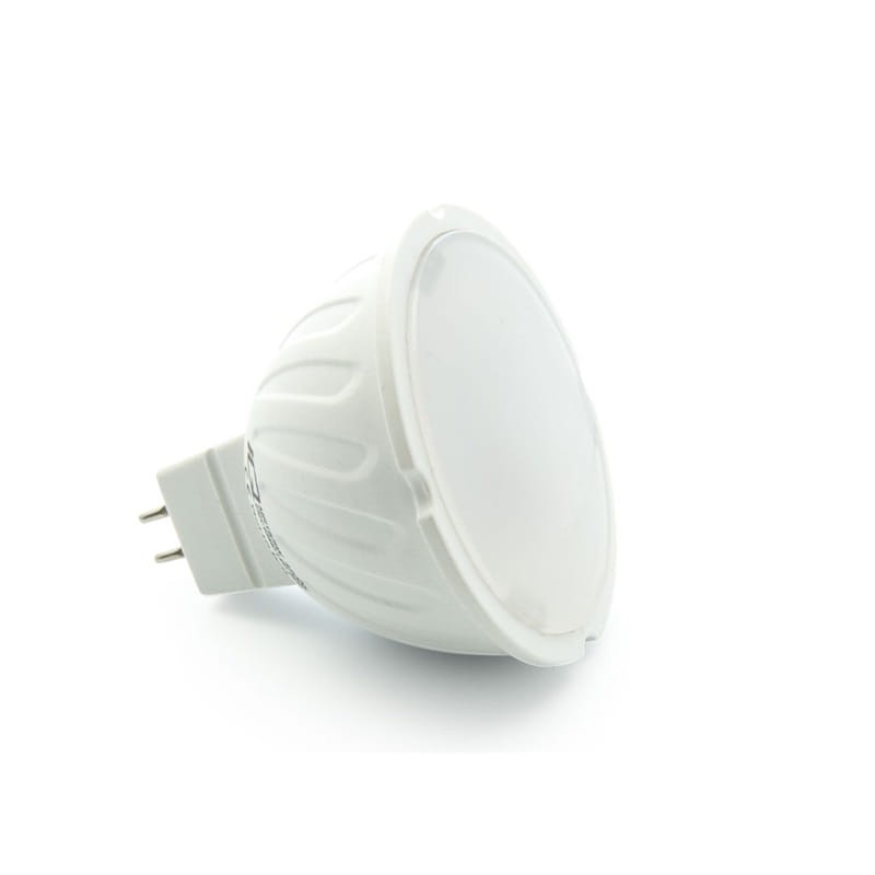 ŻARÓWKA LED MR16, GU5,3 7W 230V biała ciepła