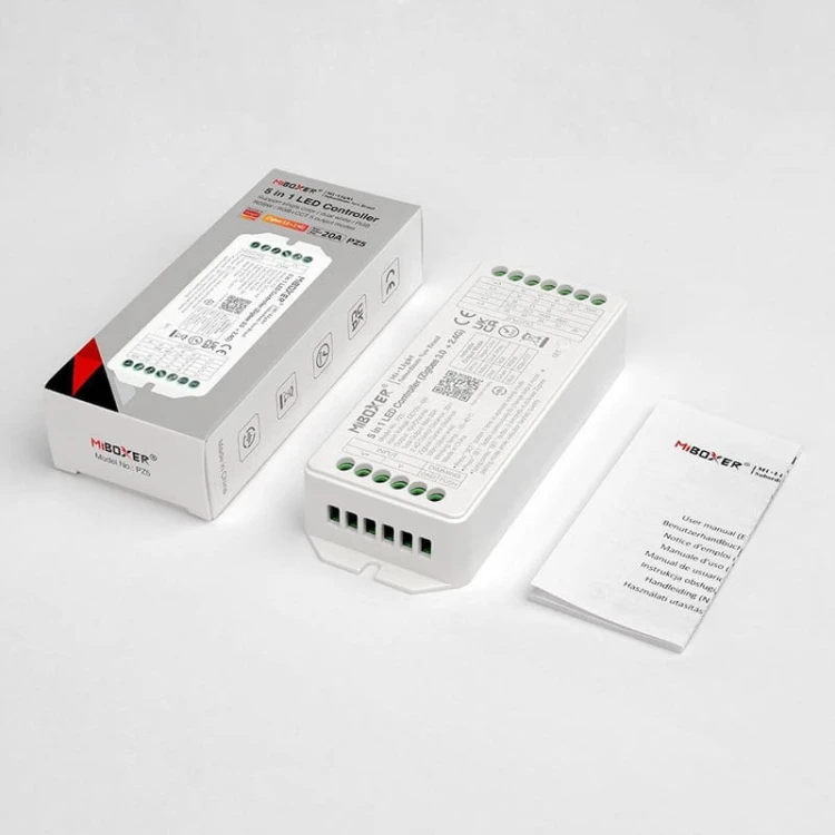 Sterownik kontroler LED 5w1 Mono CCT RGB RGBW RGBCCT 12-48V 20A Milight z opakowaniem