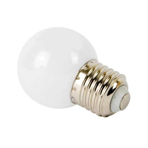 Żarówka LED LEDOM E27 G45 1W 80lm biała ciepła 3000K_3