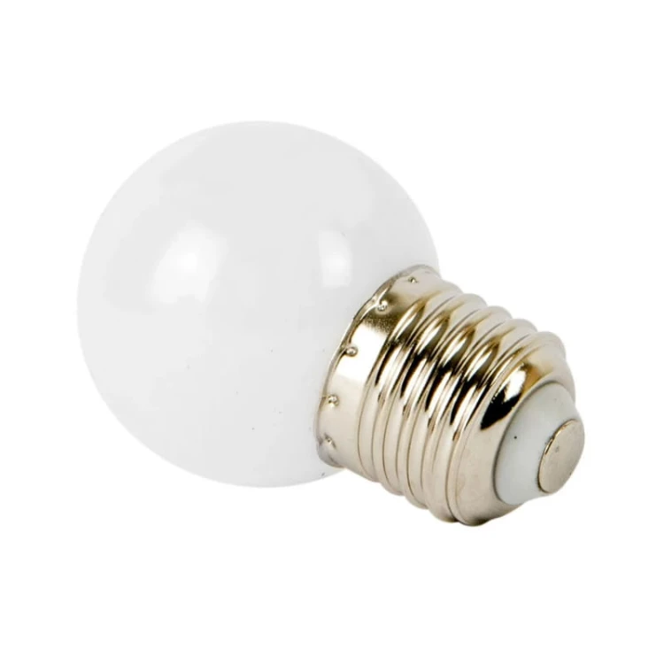 Żarówka LED LEDOM E27 G45 1W 80lm biała ciepła 3000K_3