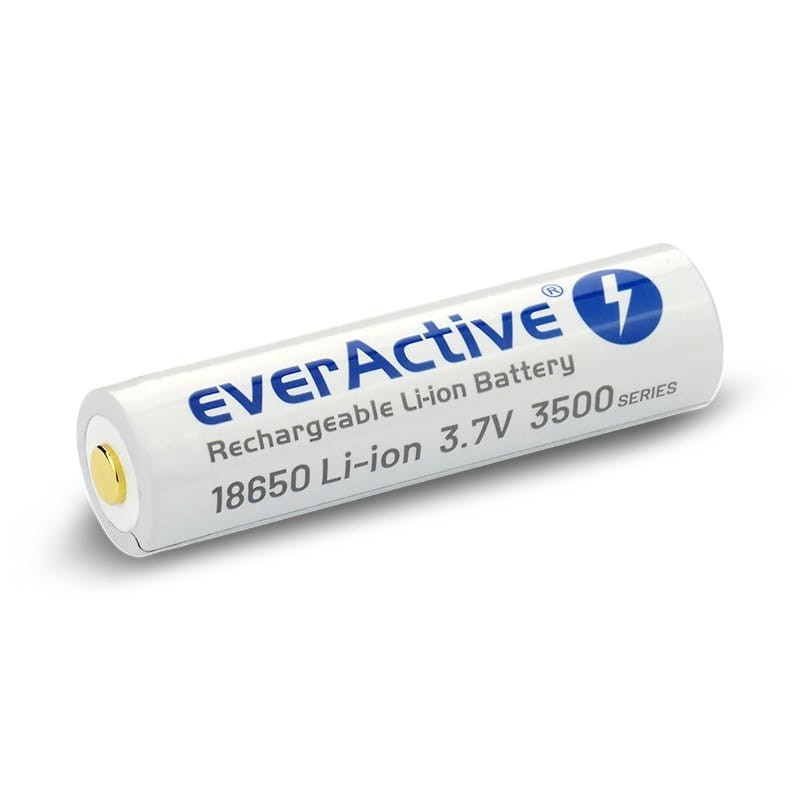 Akumulator everActive 18650 3,7V Li-ion 3500mAh micro USB z zabezpieczeniem