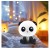 lamka Panda LED z przewodem USB-C