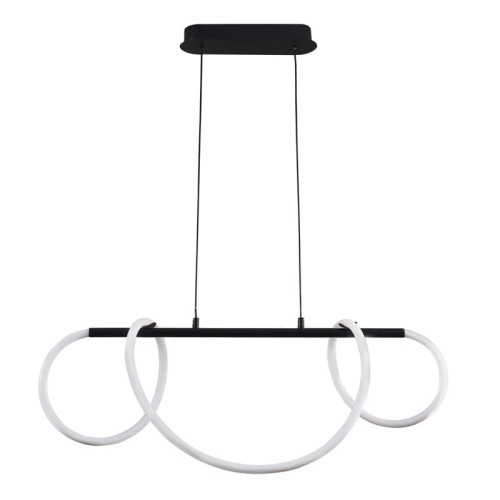 Lampa wisząca EMMA LED 38W 230V 4000K czarna