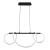 Lampa wisząca EMMA LED 38W 230V 4000K czarna