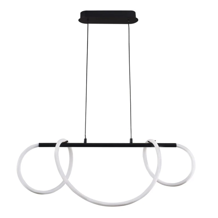 Lampa wisząca EMMA LED 38W 230V 4000K czarna