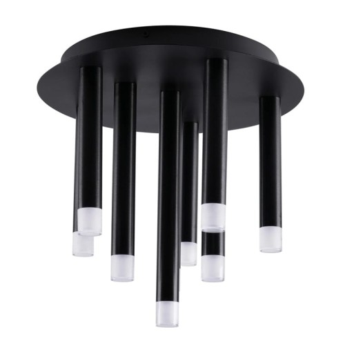Lampa sufitowa 9xG9 GLAM czarna