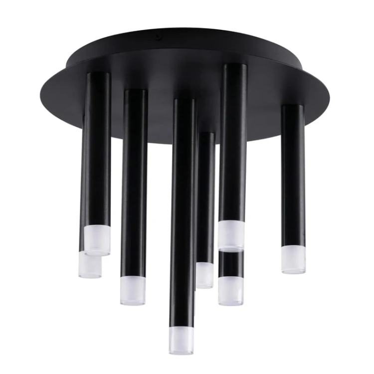 Lampa sufitowa 9xG9 GLAM czarna