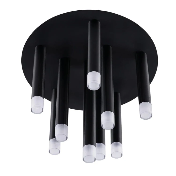 lampa czarna 9xG9