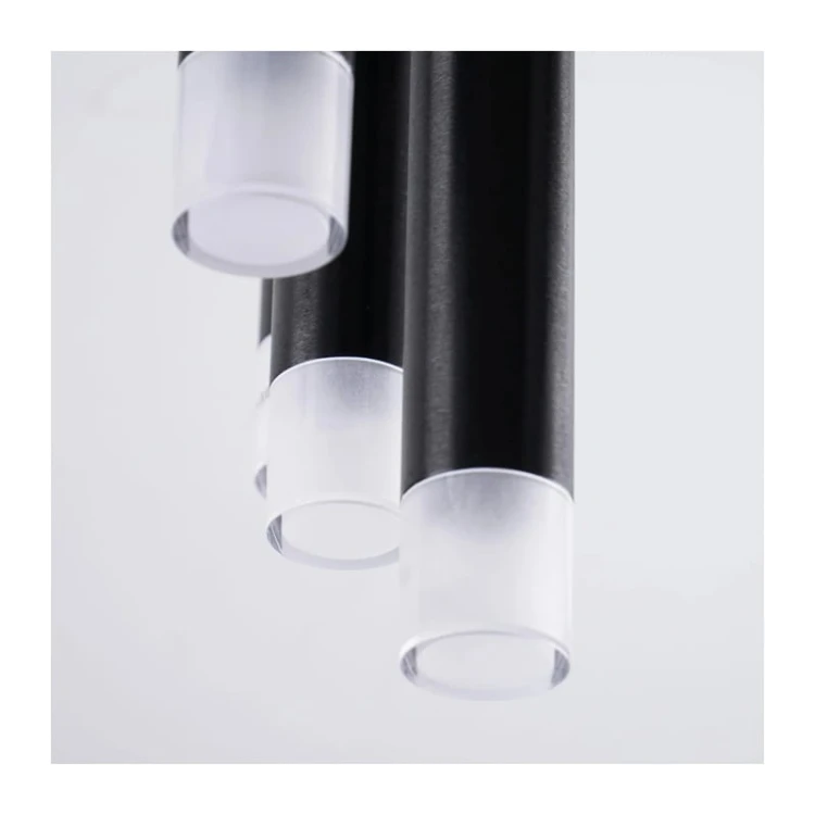 Lampa sufitowa 9xG9 GLAM czarna IP20