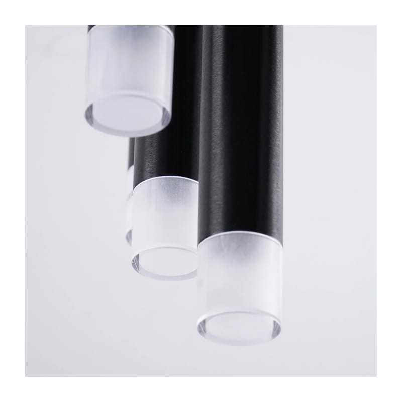 Lampa sufitowa 9xG9 GLAM czarna IP20