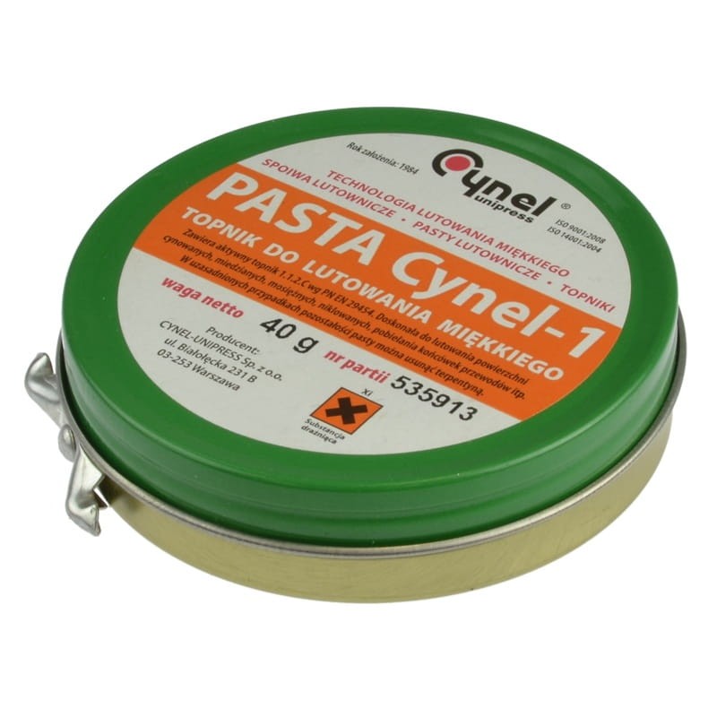 Pasta lutownicza CYNEL-1 40g