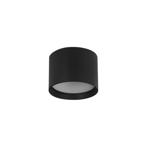 Oprawa sufitowa natynkowa GX53 SINO okrągła czarna