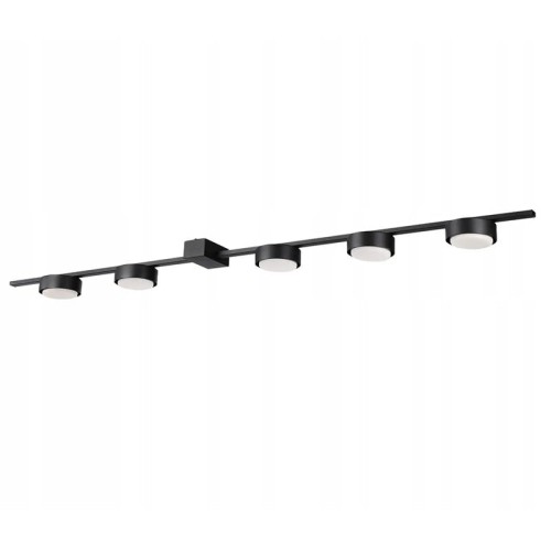 Lampa sufitowa, żyrandol 5xGX53 ZOLA 90cm czarna