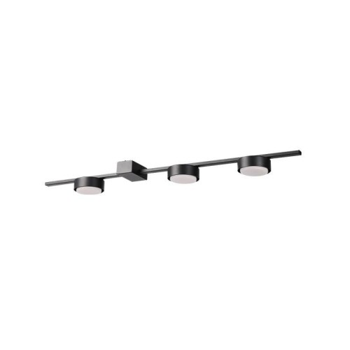 Lampa sufitowa, żyrandol 3xGX53 ZOLA 60cm czarna