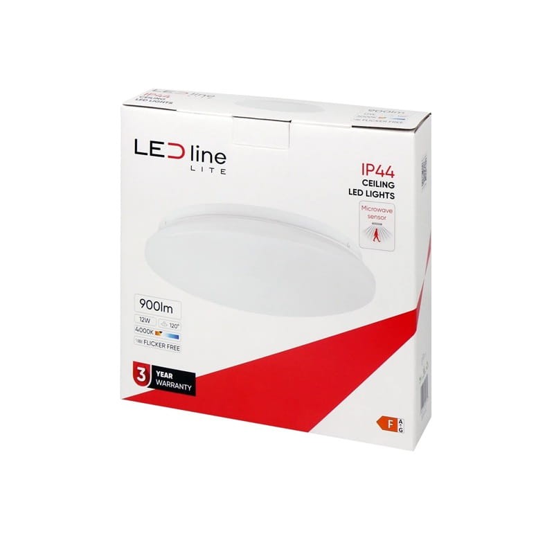 opakowanie do plafonu 12W z czujnikiem