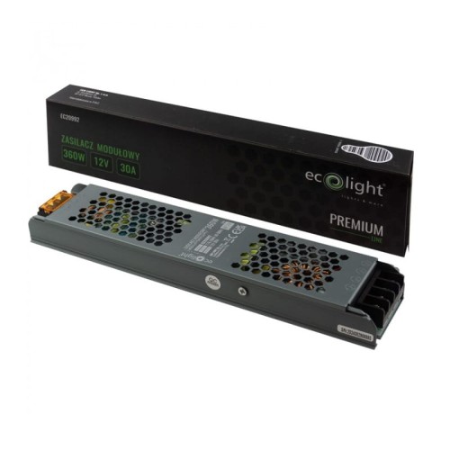 Zasilacz LED 360W 12V 30A