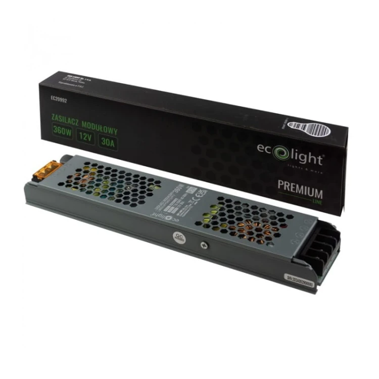 Zasilacz LED 360W 12V 30A