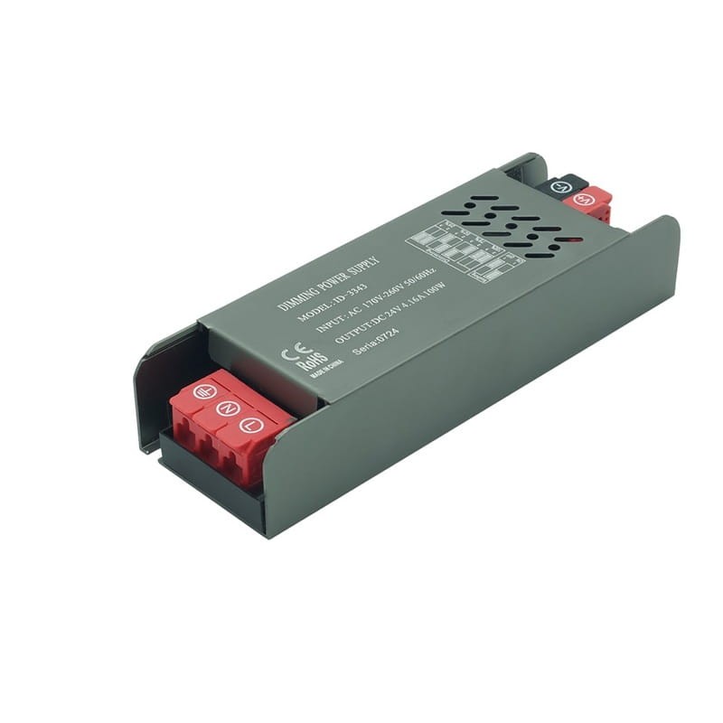 Zasilacz LED Slim PRO 100W 24V 4,1A modułowy SOFT START, tryby jasności