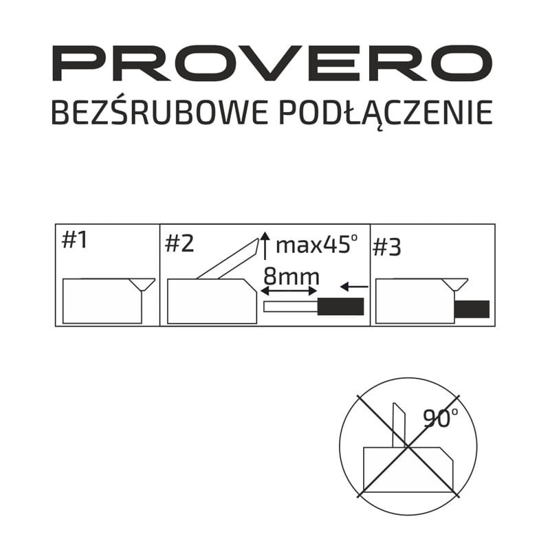 zasilacz LED 300W bezśrubowe połączenie