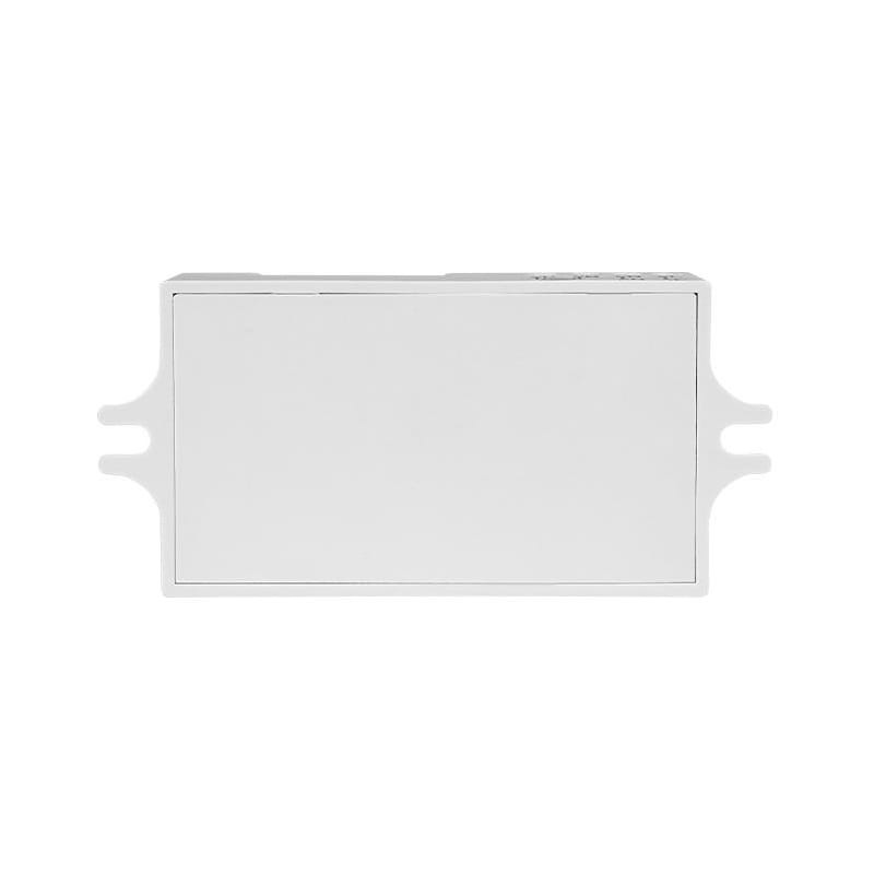 Czujnik ruchu mikrofalowy regulowany z kablem biały montaż