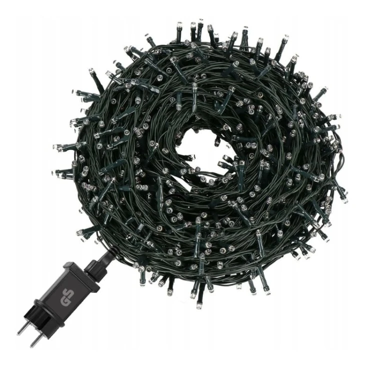 Lampki choinkowe LED RGB 230V