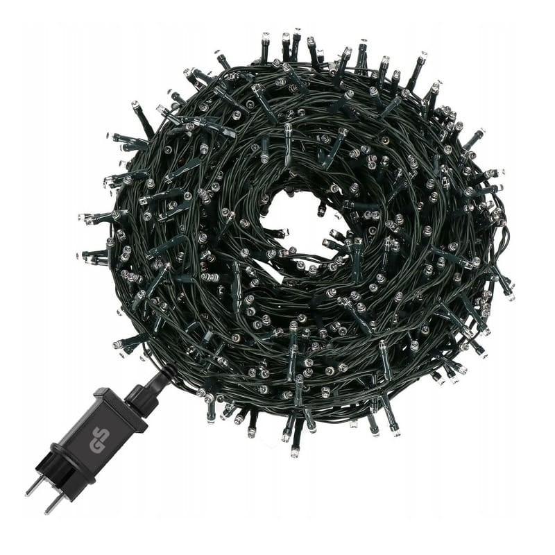 Lampki choinkowe LED RGB 230V