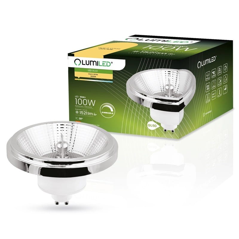Żarówka LED GU10 ES111 15W biała ciepła 38° ściemnialna