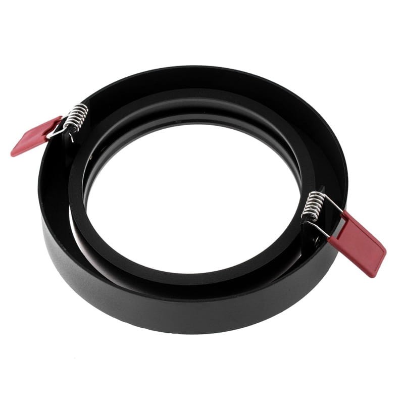 oprawa podtynkowa czarna GU10 ES111