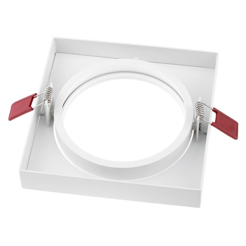 oprawa podtynkowa biała kwadrat ES111 GU10