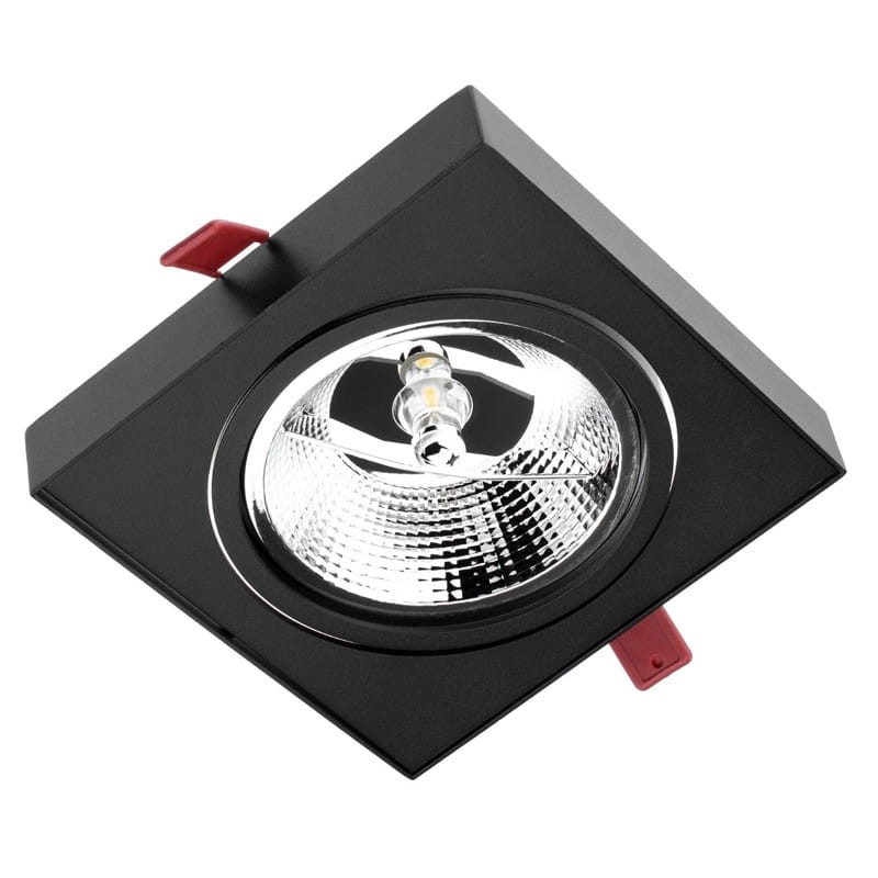 oprawa czarna podtynkowa ES111