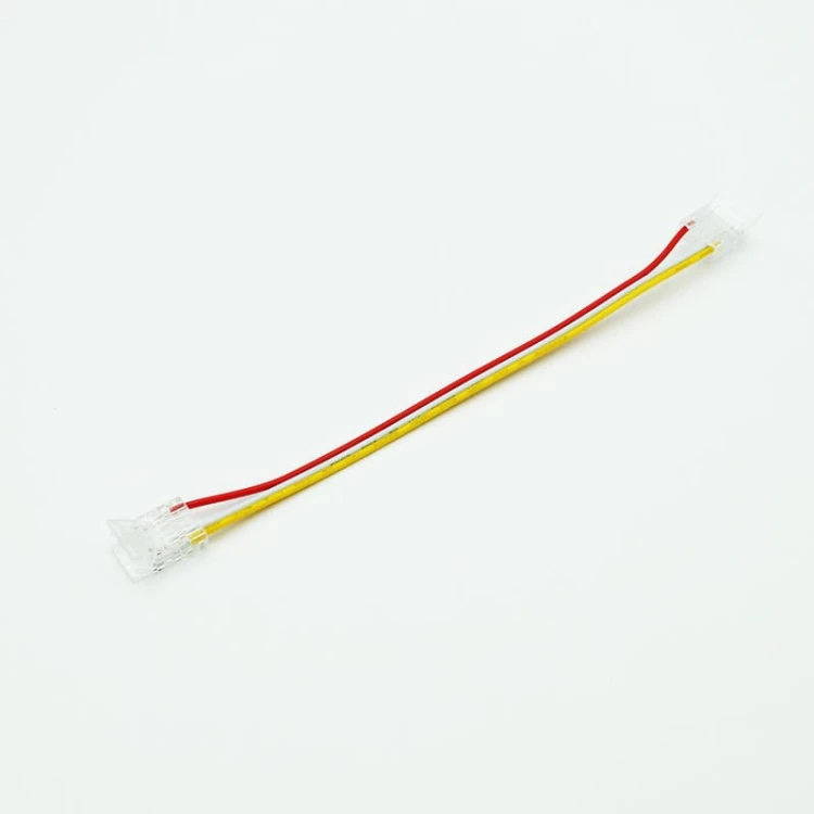 Złączka prosta 10mm COB CCT Click z przewodem