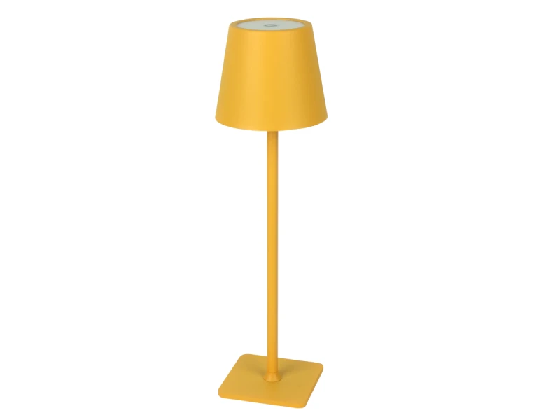 Lampa stołowa 3,5W 400lm CCT IP54 żółta aku 2x2000mAh TAZA