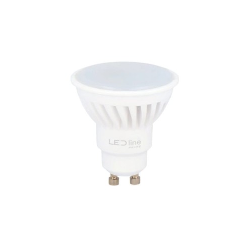 Żarówka LED Ledline GU10 7W 230V 120° 3000K biała ciepła