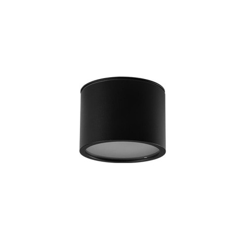 Oprawa sufitowa natynkowa GX53 GRANDI IP54 okrągła czarna