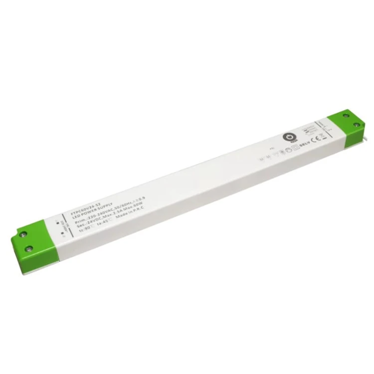 Zasilacz LED 60W 24V 2,5A meblowy slim POS FTPC60V24-S2