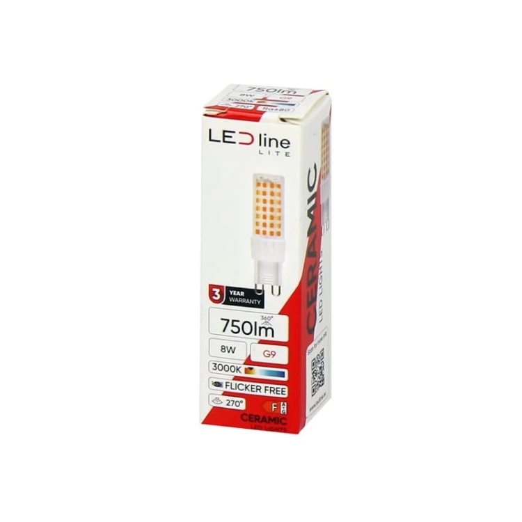żarówka led 8W ciepła 550lm