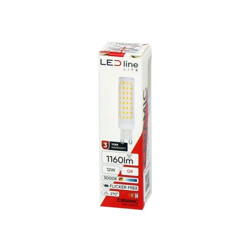 żarówka 12W 3000K ciepła G9