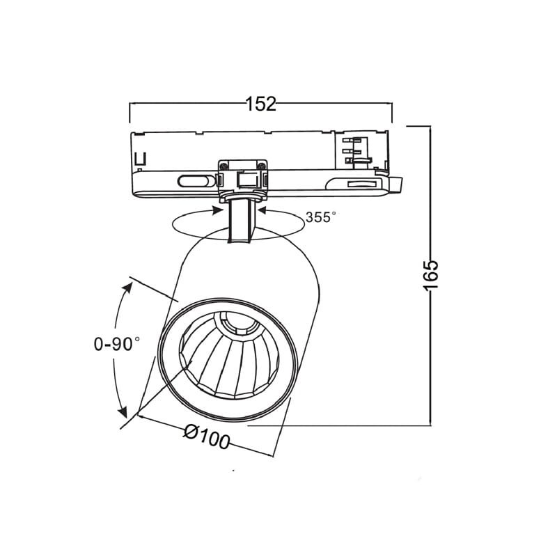 lampa lumicanto 12-42W biała