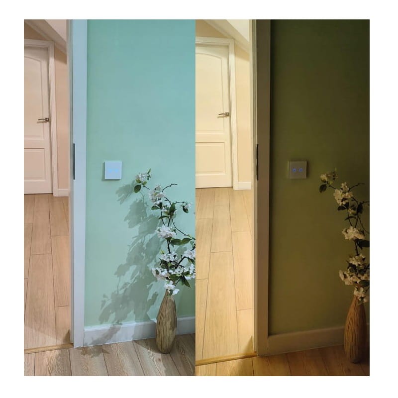 Bezprzewodowy włącznik światła WiFi Tuya pojedyczny do pokoju