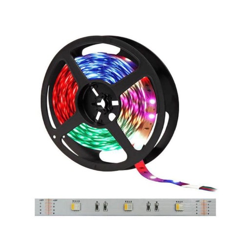 Taśma LED RGBCW 24V 150SMD5050 IP20 RGB + biała zimna niewodood. - 1m