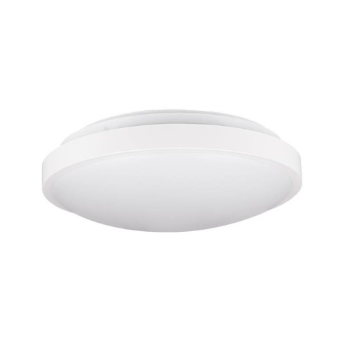 Plafon 2xE27 230V IP44 LUVO z czujnikiem ruchu okrągły biały