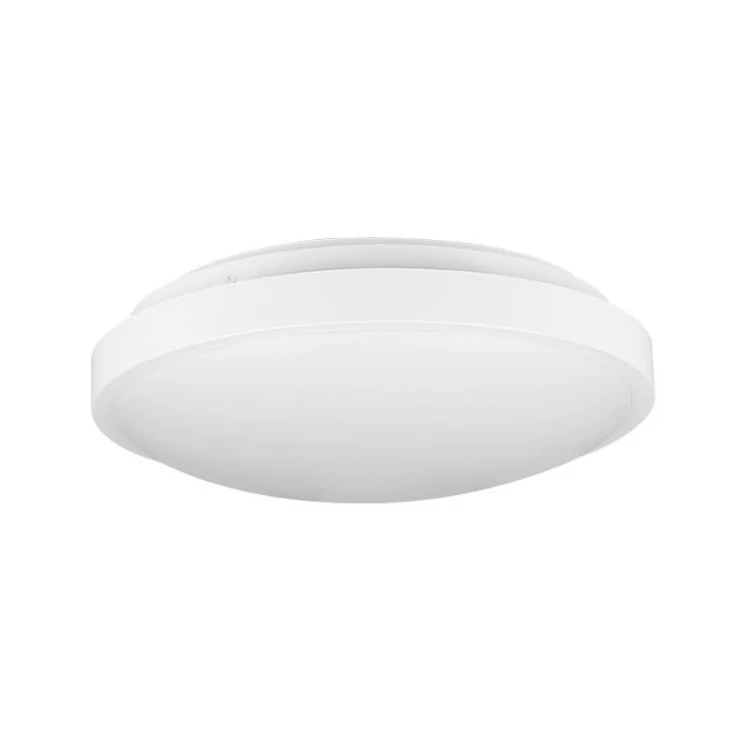 Plafon 2xE27 230V IP44 LUVO z czujnikiem ruchu okrągły biały