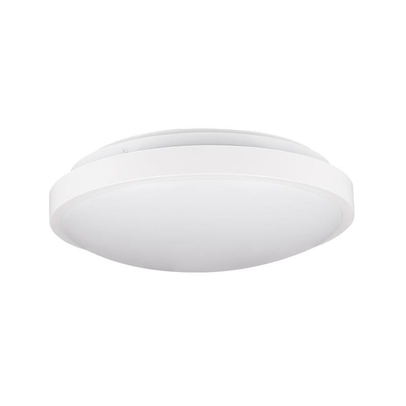 Plafon 2xE27 230V IP44 LUVO z czujnikiem ruchu okrągły biały
